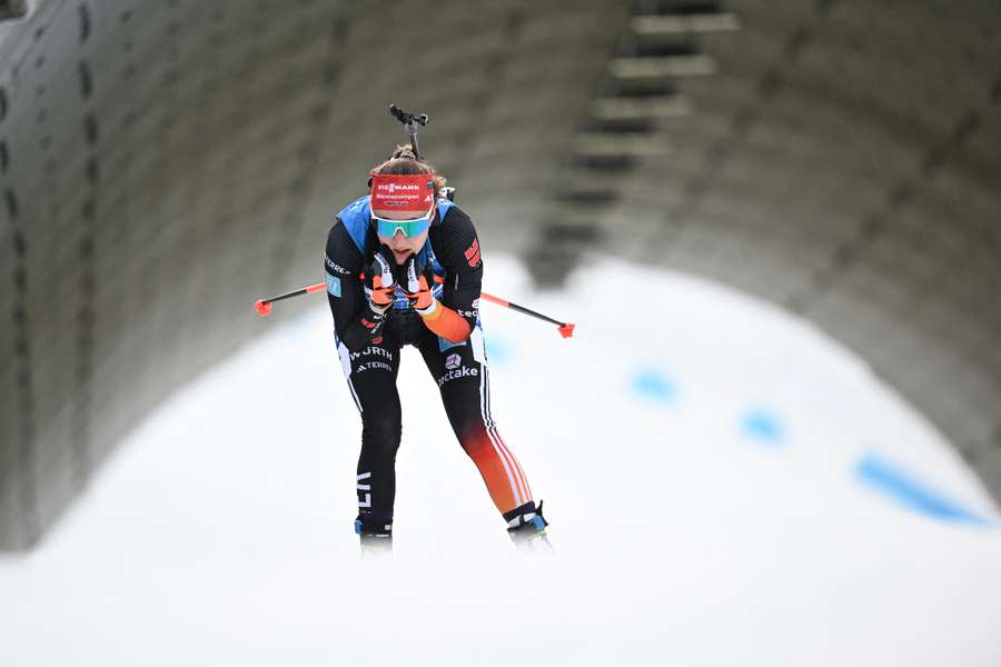Biathletin Janina Hettich-Walz