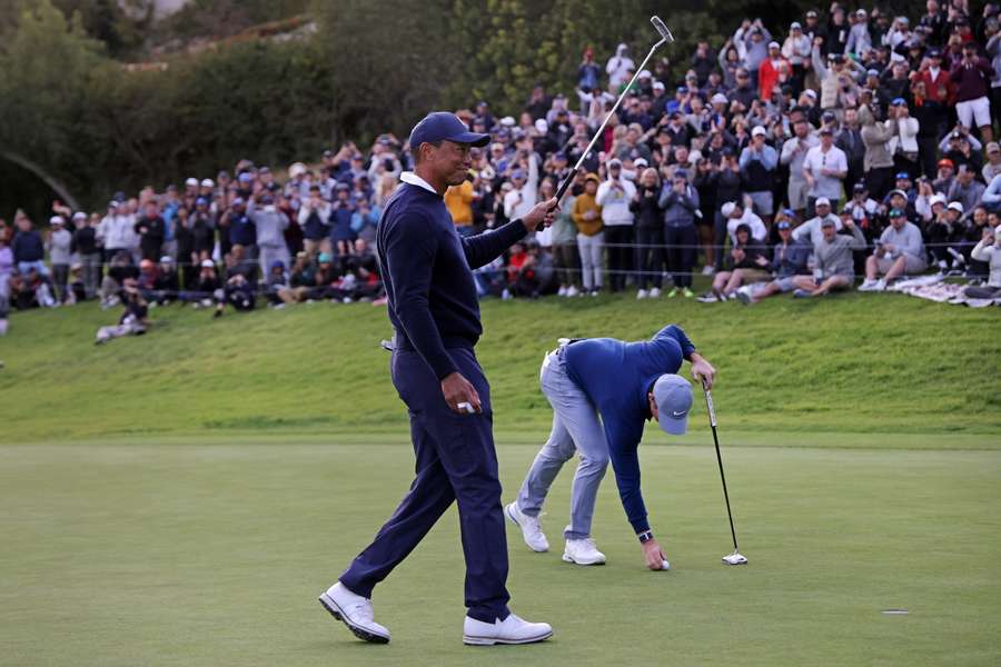 Woods returned to the PGA Tour for the first time in nearly two years