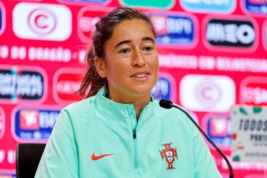 Carolina Mendes, avançada do Racing Power e da Seleção Nacional