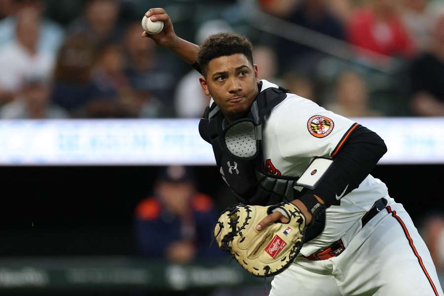 Baltimore Orioles Samuel Basallo in action against the Houston Astros (2025)