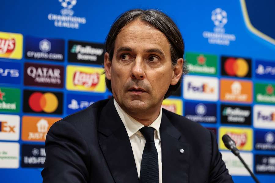 Inzaghi during his press conference