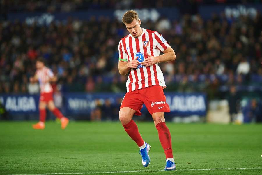 Sorloth, delantero del Atleti