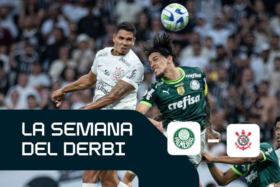 El Corinthians lleva seis partidos seguidos sin ganar al Palmeiras.