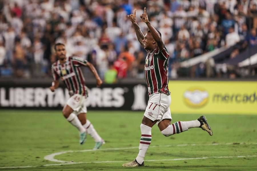 Marquinhos fez o gol de empate do Flu em Lima