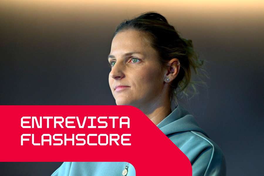 Plíšková antes de voar para a Austrália