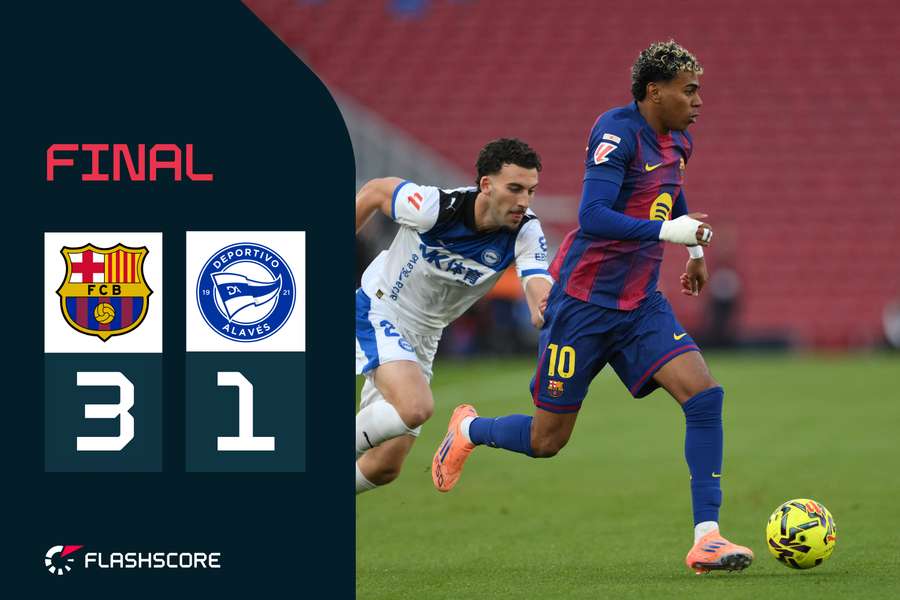 Hemos seguido el Barça-Alavés en Flashscore