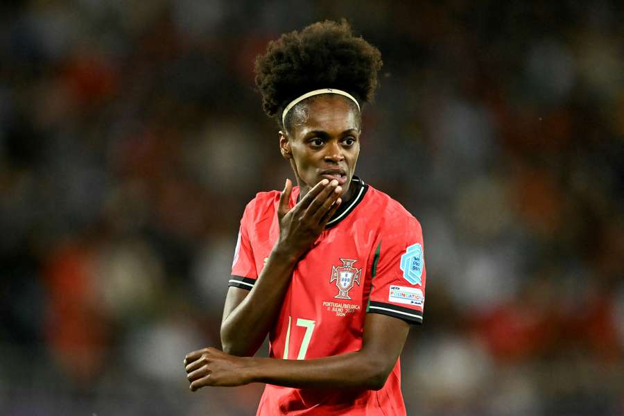 Diana Silva ao serviço da seleção