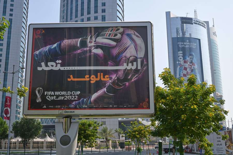 Outdoor da Copa do Mundo 2022 em Doha, Catar