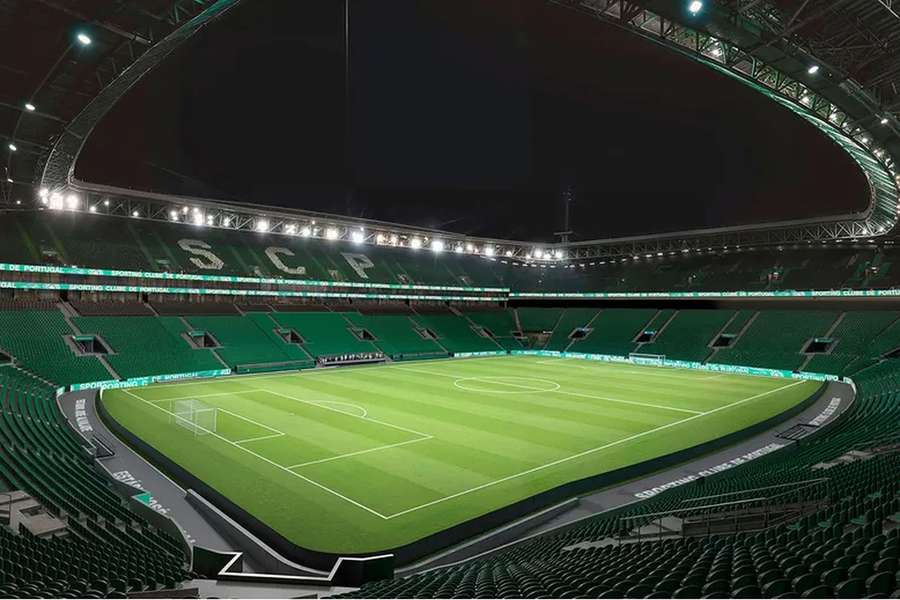 O renovado Estádio José Alvalade, casa do Sporting O renovado Estádio José Alvalade, casa do Sporting
