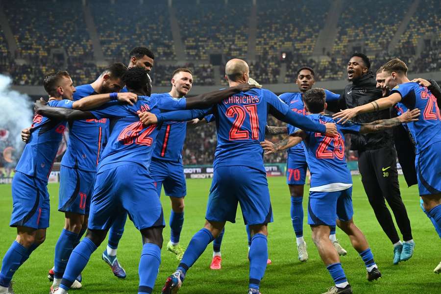 FCSB ocupă în prezent locul 13 în grupa principală din Europa League