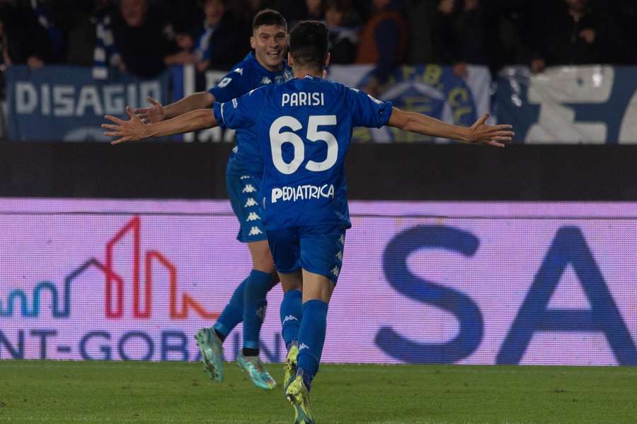 Radosť Parisiho, ktorý zvyšoval na konečných 2:0.