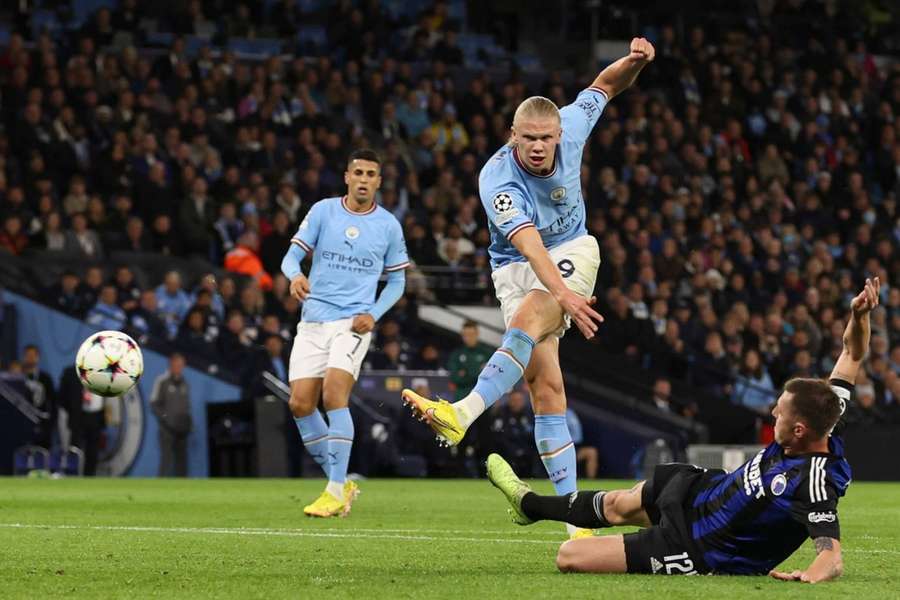 Haaland stars as Man City thrash Copenhagen