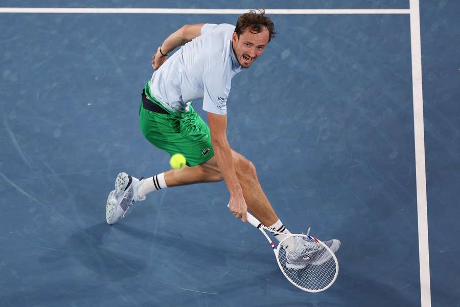 Daniil Medvedev bei den Australian Open 2025