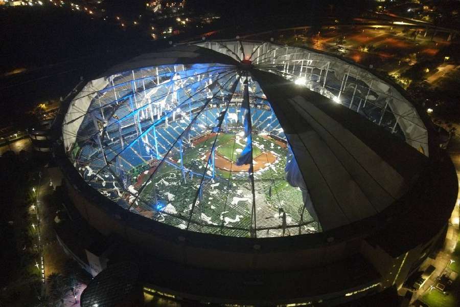 Próximo jogo no Tropicana Field só ocorrerá daqui a vários meses