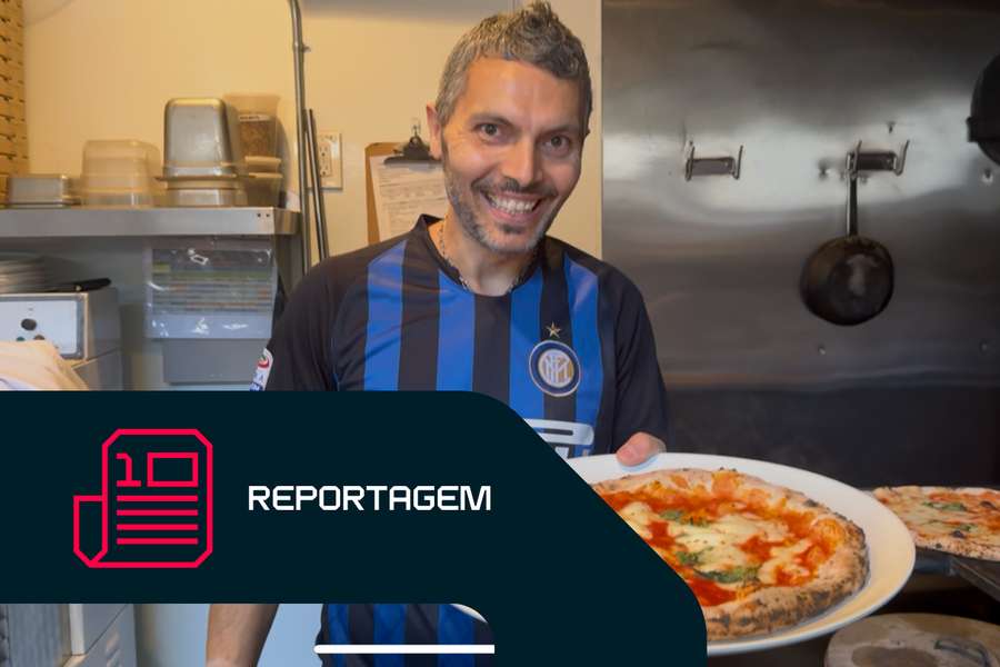 Giuseppe Gentile, chef executivo da Antica pizzeria da Michele, em Los Angeles