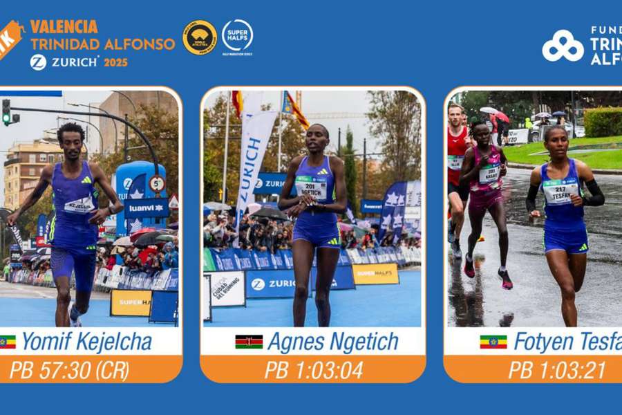 Valencia comienza a desvelar la élite internacional de su medio maratón