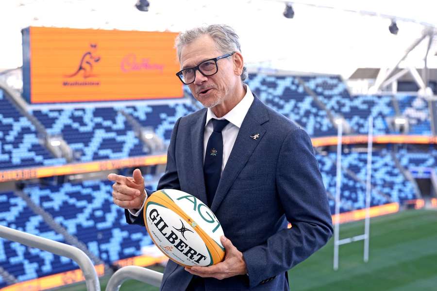 New Australian rugby team head coach Les Kiss