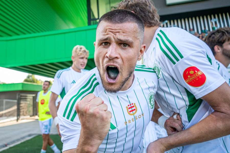 Regáliho gól znamenal bod pre Prešov. Regáliho gól znamenal bod pre Prešov.