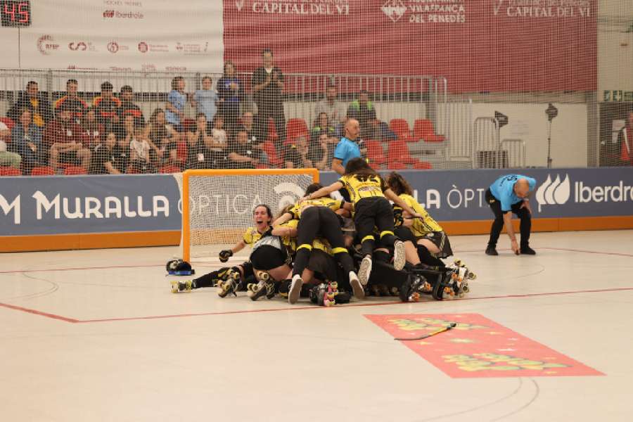 El Generali HC Palau de Plegamans, campeón de la Copa de la Reina de hockey sobre patines