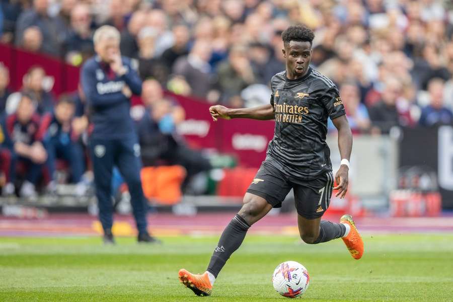 Saka nu a reușit să transforme un penalty în confruntarea cu West Ham