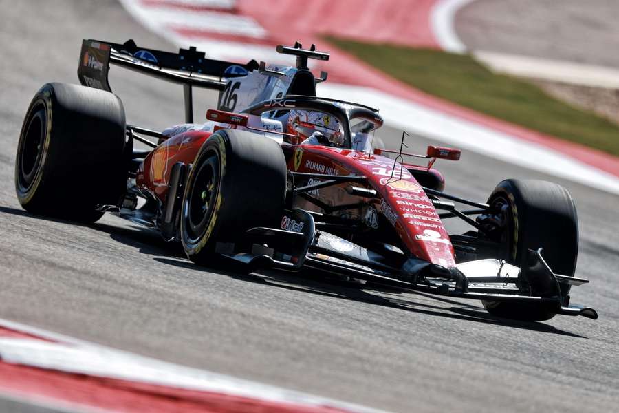 Leclerc tops times for Ferrari in opening practice for US Grand Prix Leclerc tops times for Ferrari in opening practice for US Grand Prix