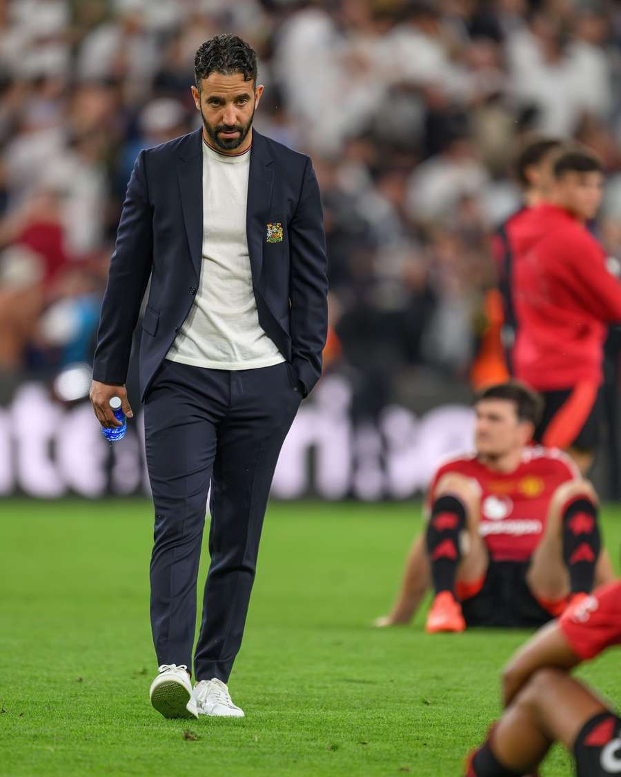 Ruben Amorim in reflective mood at the end of the 2025 Europa League final Ruben Amorim in reflective mood at the end of the 2025 Europa League final