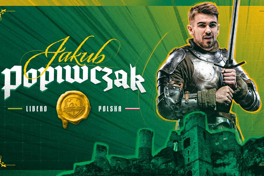Jakub Popiwczak po 13 latach spędzonych w Jastrzębskim przenosi się do Zawiercia