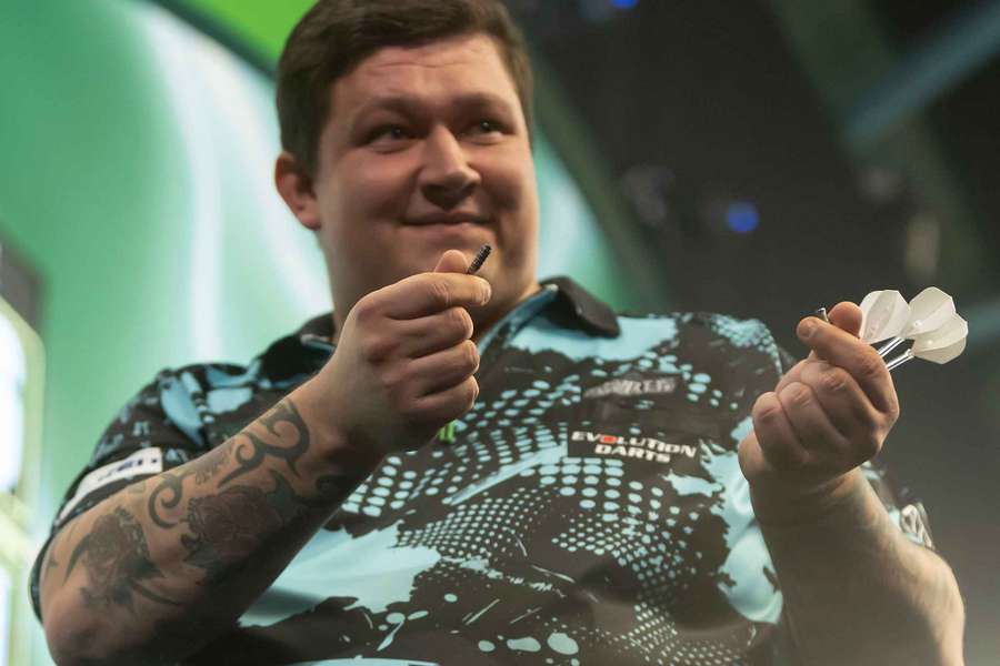 Kai Gotthardt bei dem Weg von der Bühne. Kai Gotthardt bei dem Weg von der Bühne.