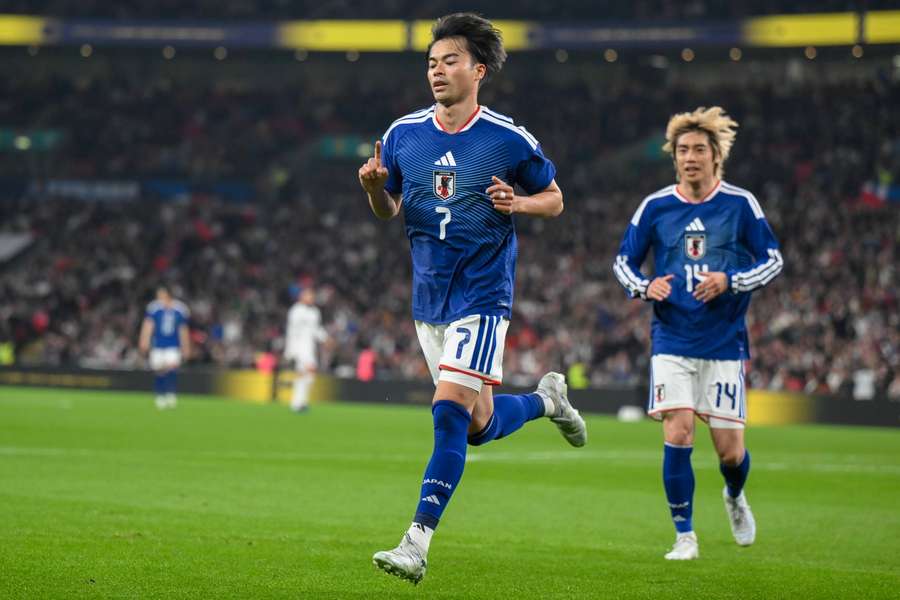 Kaoru Mitoma a marcat pentru Japonia