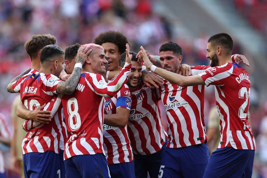 Atletico Madrid are now just two points behind Real Madrid in the LaLiga standings