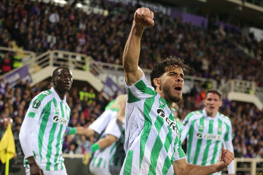 Abde Ezzalzouli celebrates winning goal in extra time
