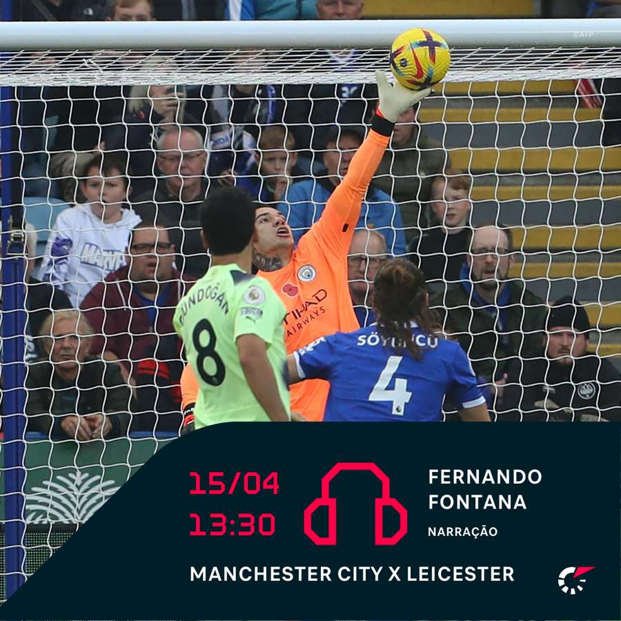 Manchester City x Leicester: onde assistir e horário do jogo do Inglês