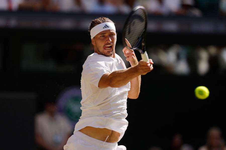 Germany's Alexander Zverev Germany's Alexander Zverev