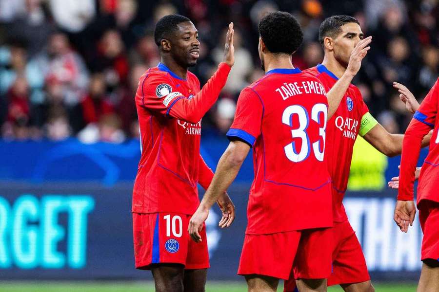 Dembélé zvyšoval na 6:2. Dembélé zvyšoval na 6:2.