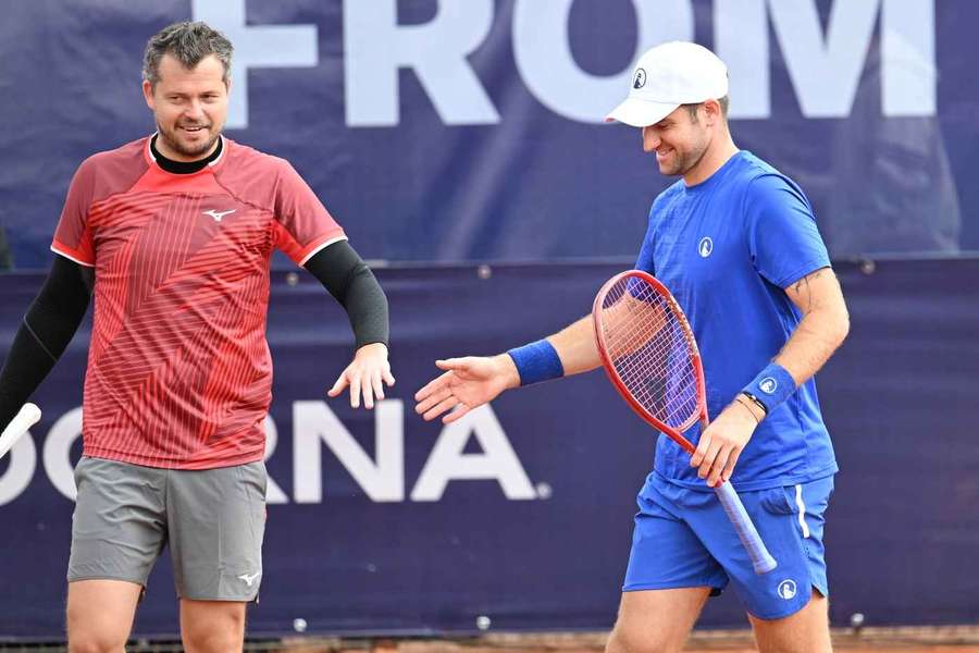 Nový pár Adam Pavlásek (vlevo) a Patrik Rikl.