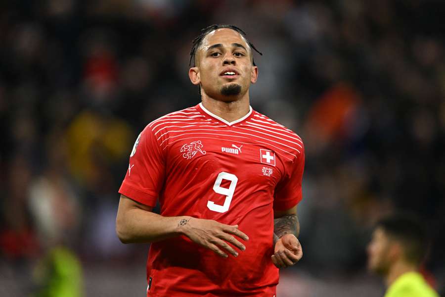 Okafor během kvalifikace na Euro 2024. Okafor během kvalifikace na Euro 2024.