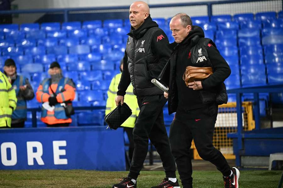 Arne Slot, treinador do Liverpool