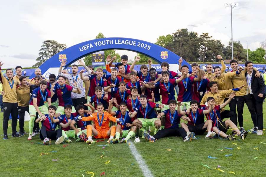 Barcelona conquistou UEFA Youth League