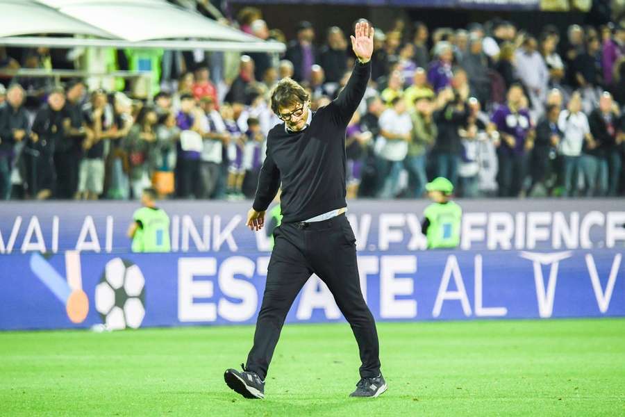 Paolo Vanoli, allenatore della Fiorentina Paolo Vanoli, allenatore della Fiorentina