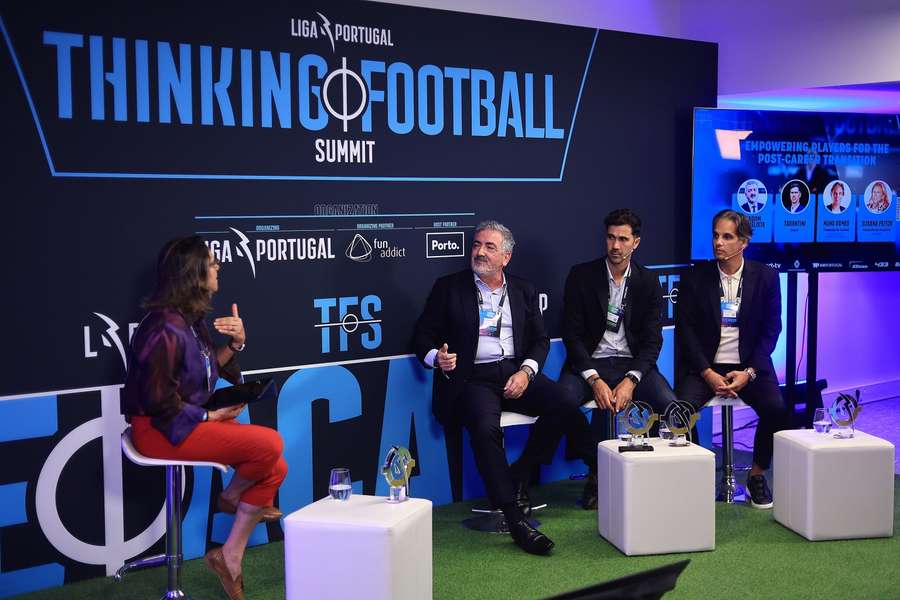 Susana Feitor, Joaquim Evangelista, Tarantini e Nuno Gomes