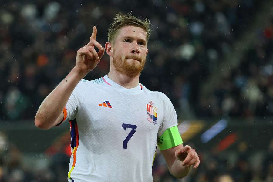 Kevin De Bruyne was appointed captain just before the qualifiers began