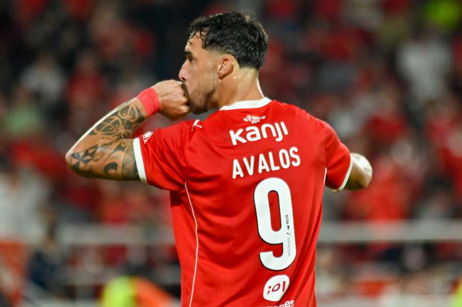 Ávalos, jugador de Independiente