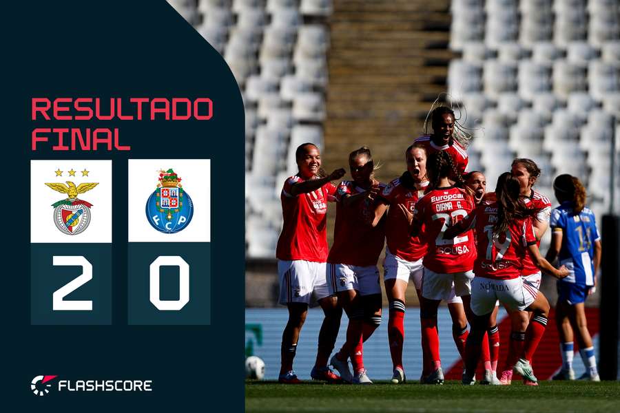 Benfica vence FC Porto no Jamor