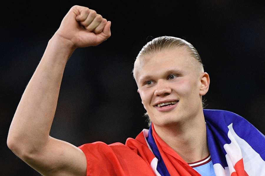 Erling Haaland, atacante do Manchester City