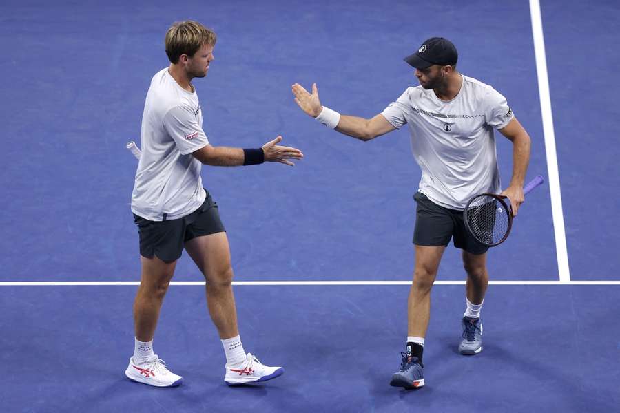 Kevin Krawietz und Tim Pütz haben den Einzug ins US Open-Finale geschafft.