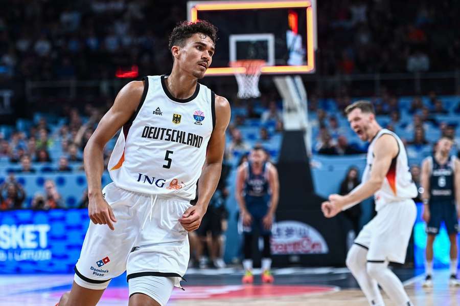 Tristan da Silva bei der EuroBasket 2025