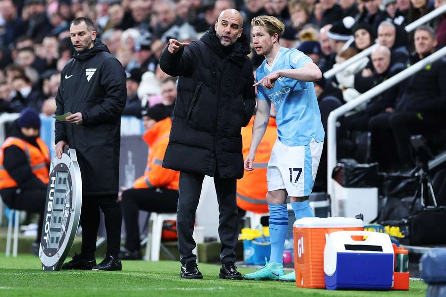 Kevin De Bruyne has been a mainstay in the City squad under Pep Guardiola