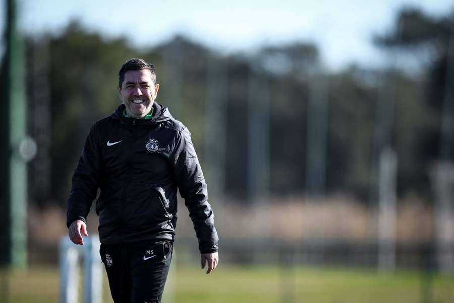 Micael Sequeira, treinador do Sporting