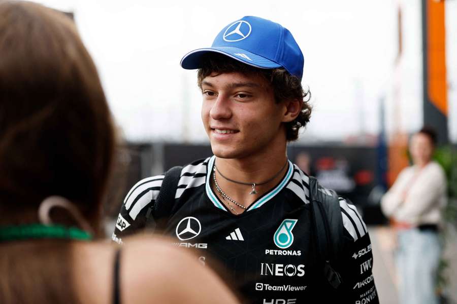 F1 championship leader Kimi Antonelli F1 championship leader Kimi Antonelli