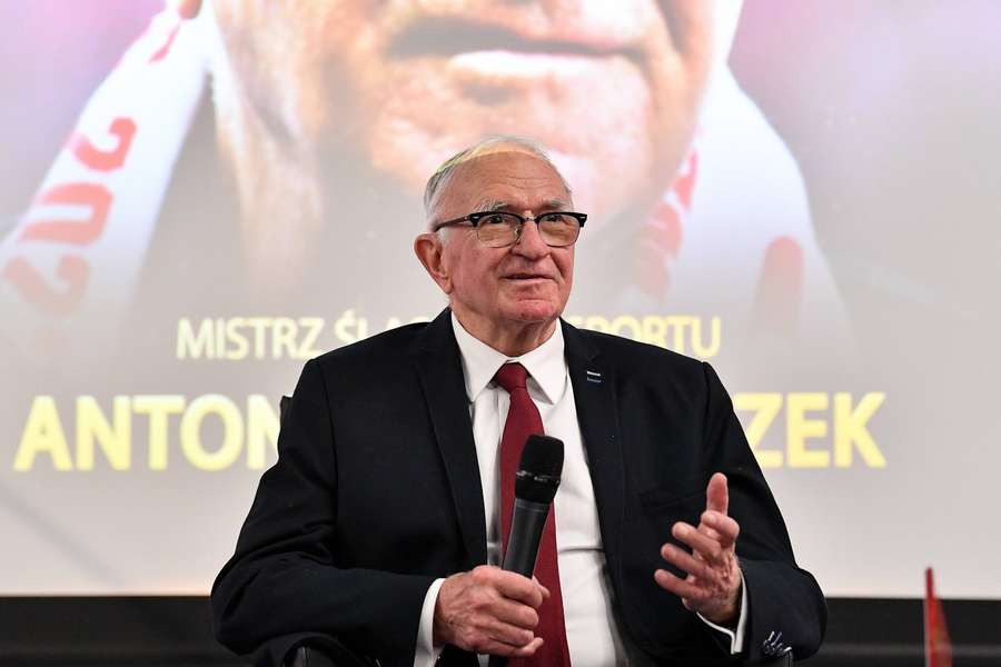 Antoni Piechniczek podczas Gali Sportowiec Roku 2024 Dziennika Zachodniego